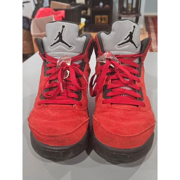 Nike Air Jordan 5 Raging Bull Red Suede DD0587-600 Size 9 main image 5